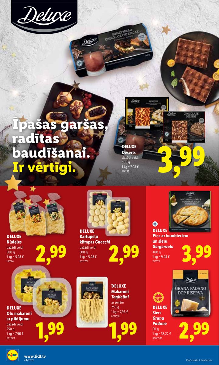 Aktuālais akciju buklets — Piedāvājumi no 26.10. — 24. lapa