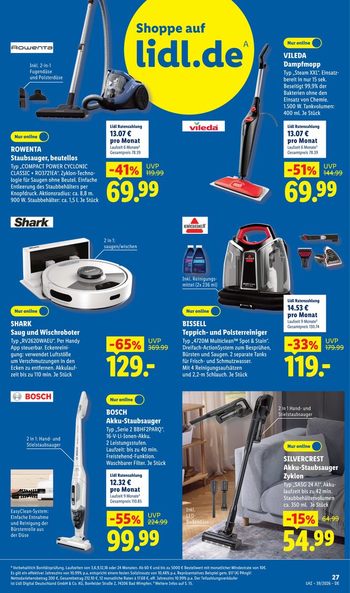 Lidl – Aktionsprospekt · 21.09.2026 – 26.09.2026, Seite 21