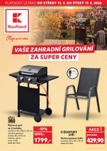 Budoucí akční leták pro spotřební zboží