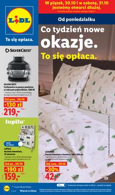 Okładka: Katalog Lidl od pon. 26.10 do sob. 31.10