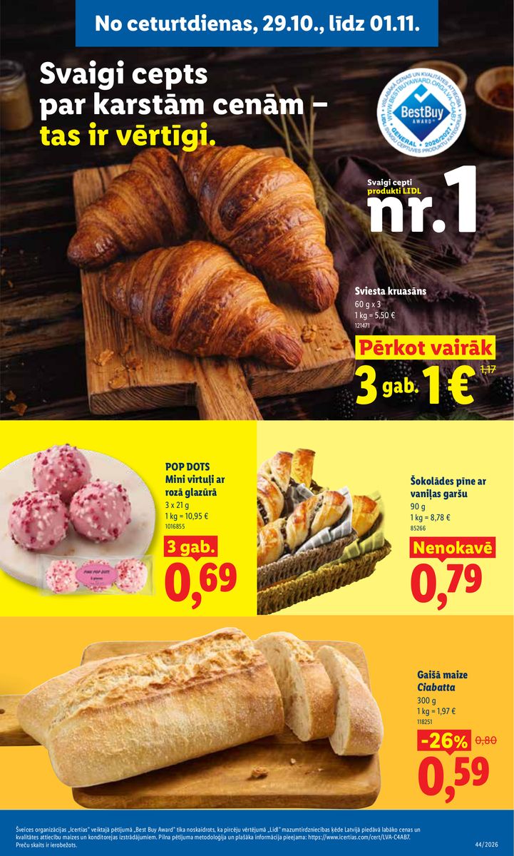 Aktuālais akciju buklets — Piedāvājumi no 26.10. — 35. lapa