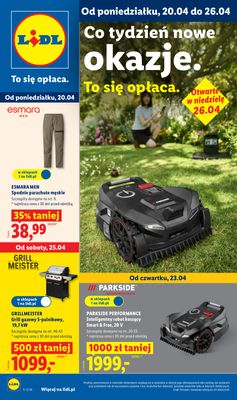 Gazetka - Katalog od 20.04 do 26.04
