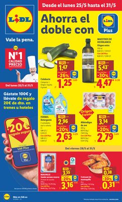 Portada Folleto Lidl Alimentación · 25 de mayo de 2026 – 31 de mayo de 2026