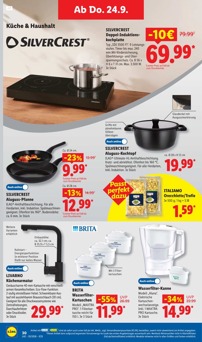 Lidl – Aktionsprospekt · 21.09.2026 – 26.09.2026, Seite 24