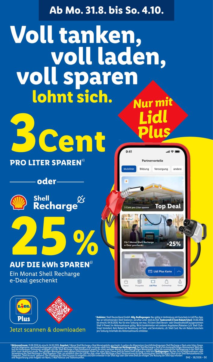 Lidl – Aktionsprospekt · 14.09.2026 – 19.09.2026, Seite 69