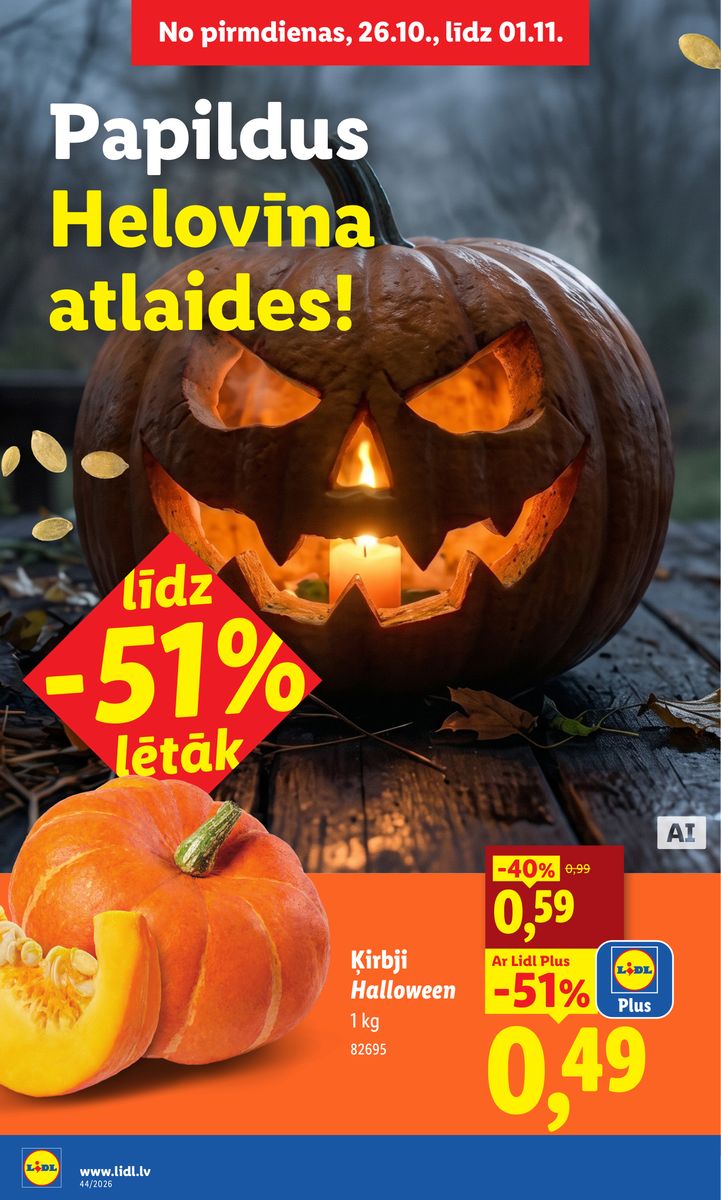 Aktuālais akciju buklets — Piedāvājumi no 26.10. — 8. lapa