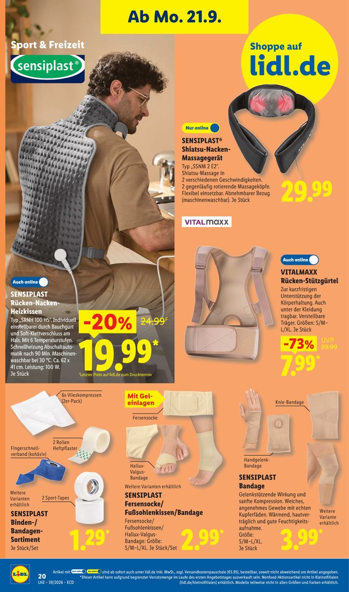 Lidl – Aktionsprospekt · 21.09.2026 – 26.09.2026, Seite 14