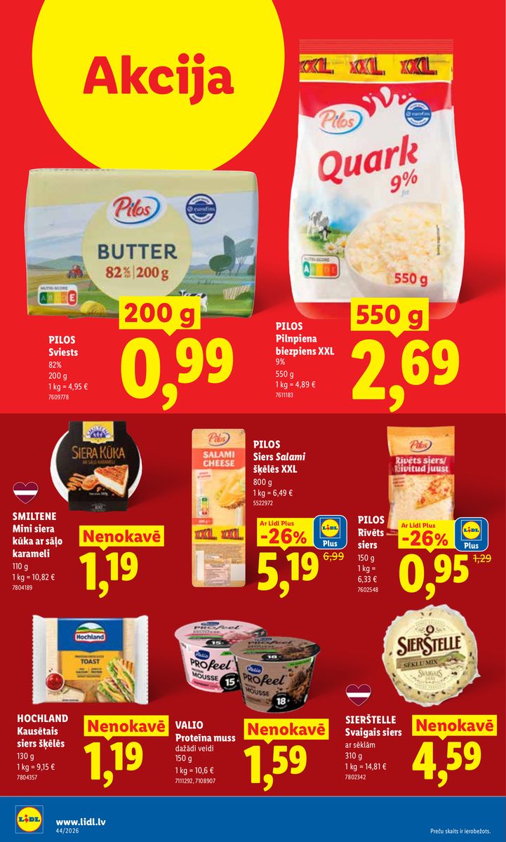 Aktuālais akciju buklets — Piedāvājumi no 26.10. — 32. lapa