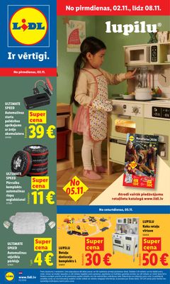 Lidl: Nepārtikas preču piedāvājums — Piedāvājumi no 02.11.