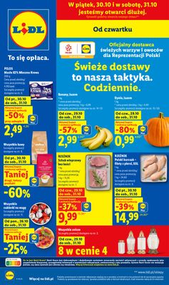 Okładka: Gazetka Lidl od czw. 29.10 do sob. 31.10