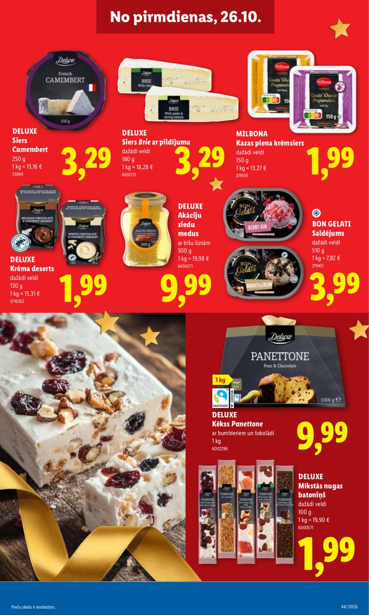 Aktuālais akciju buklets — Piedāvājumi no 26.10. — 23. lapa