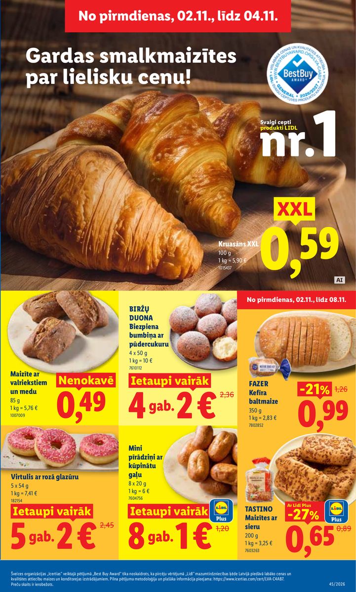 Aktuālais akciju buklets — Piedāvājumi no 02.11. — 7. lapa