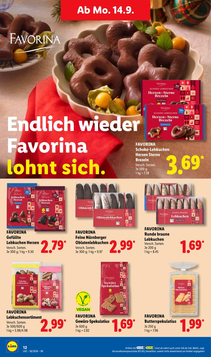 Lidl – Aktionsprospekt · 14.09.2026 – 19.09.2026, Seite 26