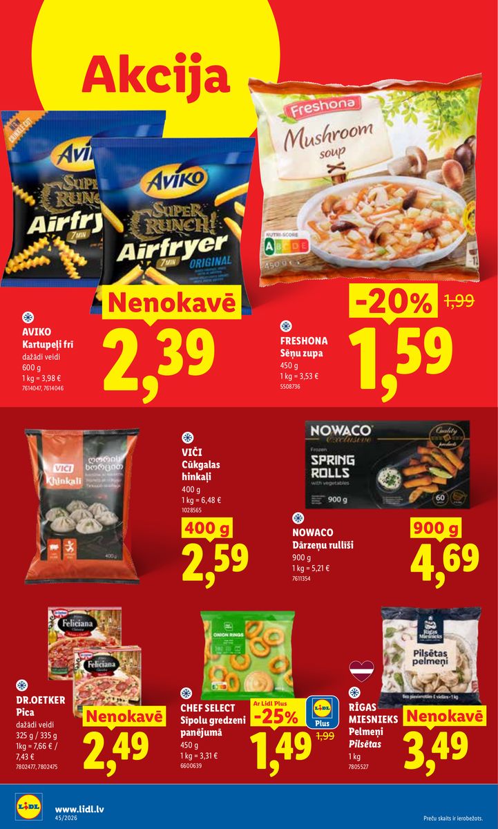 Aktuālais akciju buklets — Piedāvājumi no 02.11. — 14. lapa
