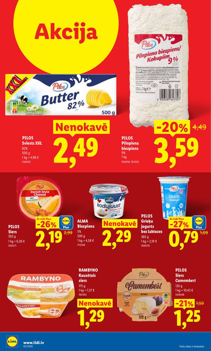 Aktuālais akciju buklets — Piedāvājumi no 02.11. — 30. lapa