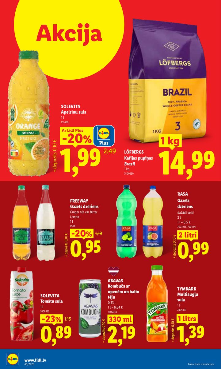 Aktuālais akciju buklets — Piedāvājumi no 02.11. — 28. lapa