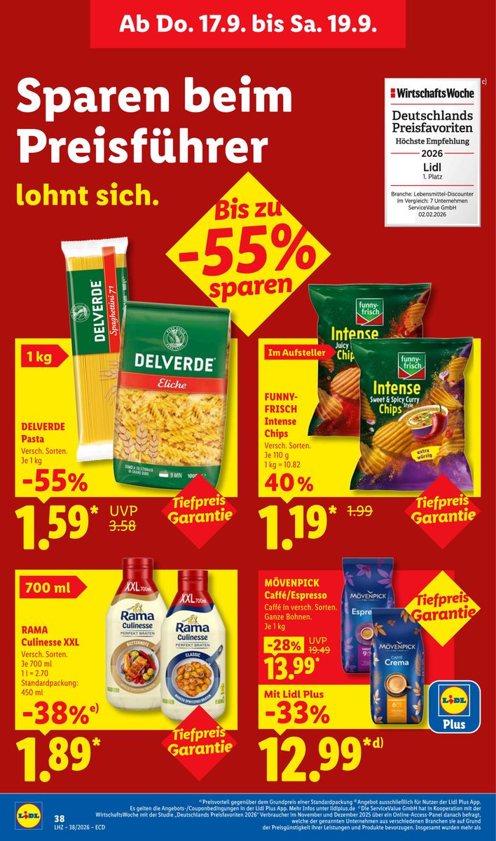 Lidl – Aktionsprospekt · 14.09.2026 – 19.09.2026, Seite 64