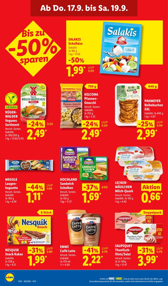 Lidl – Aktionsprospekt · 14.09.2026 – 19.09.2026, Seite 66