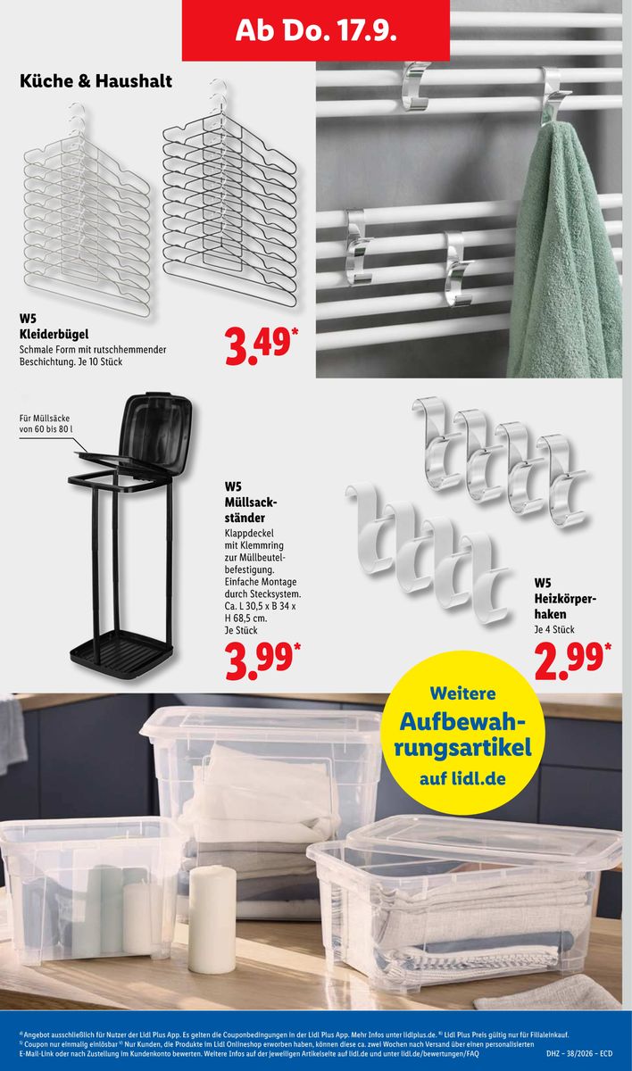Lidl – Aktionsprospekt · 14.09.2026 – 19.09.2026, Seite 55