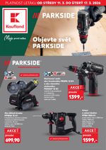 Budoucí akční leták pro spotřební zboží