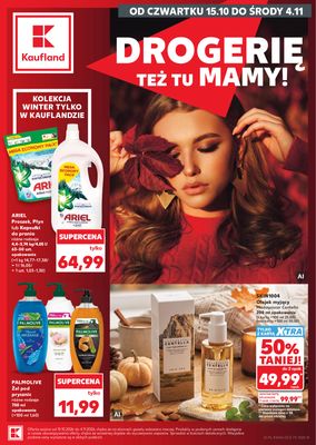 Okładka: Kaufland Kaufland od czw. 15.10 do śr. 4.11