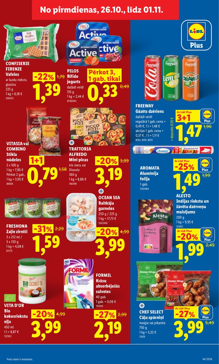 Aktuālais akciju buklets — Piedāvājumi no 26.10. — 5. lapa