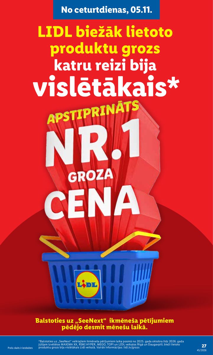 Nepārtikas preču piedāvājums — Piedāvājumi no 02.11. — 27. lapa
