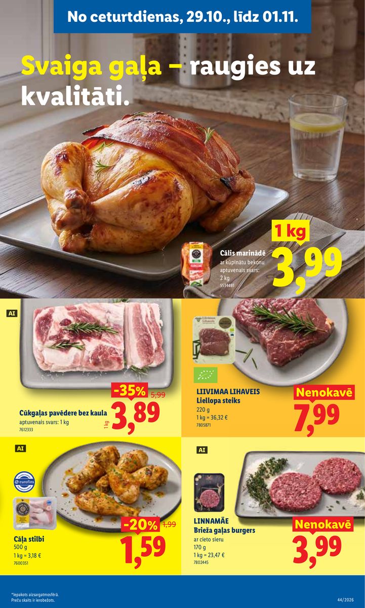 Aktuālais akciju buklets — Piedāvājumi no 26.10. — 39. lapa