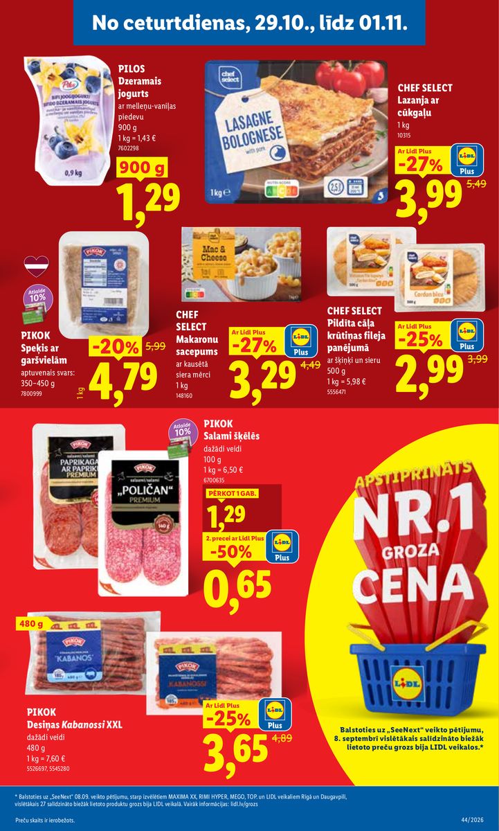 Aktuālais akciju buklets — Piedāvājumi no 26.10. — 33. lapa
