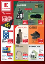 Budoucí akční leták pro spotřební zboží