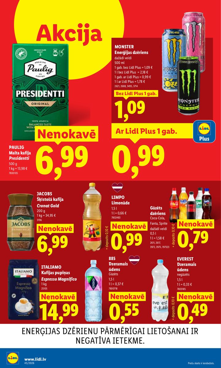 Aktuālais akciju buklets — Piedāvājumi no 02.11. — 16. lapa
