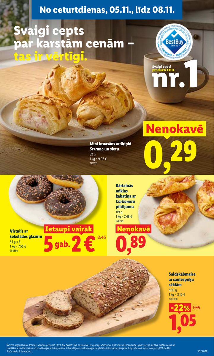 Aktuālais akciju buklets — Piedāvājumi no 02.11. — 33. lapa