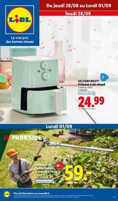 Couverture du prospectus Lidl Du 28/08 au 01/09