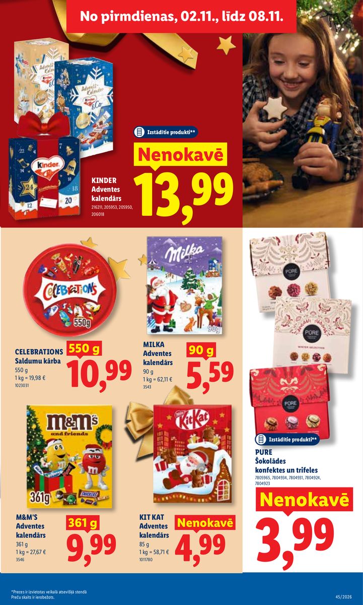 Aktuālais akciju buklets — Piedāvājumi no 02.11. — 11. lapa