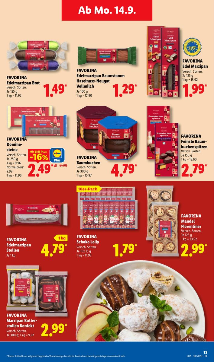 Lidl – Aktionsprospekt · 14.09.2026 – 19.09.2026, Seite 27