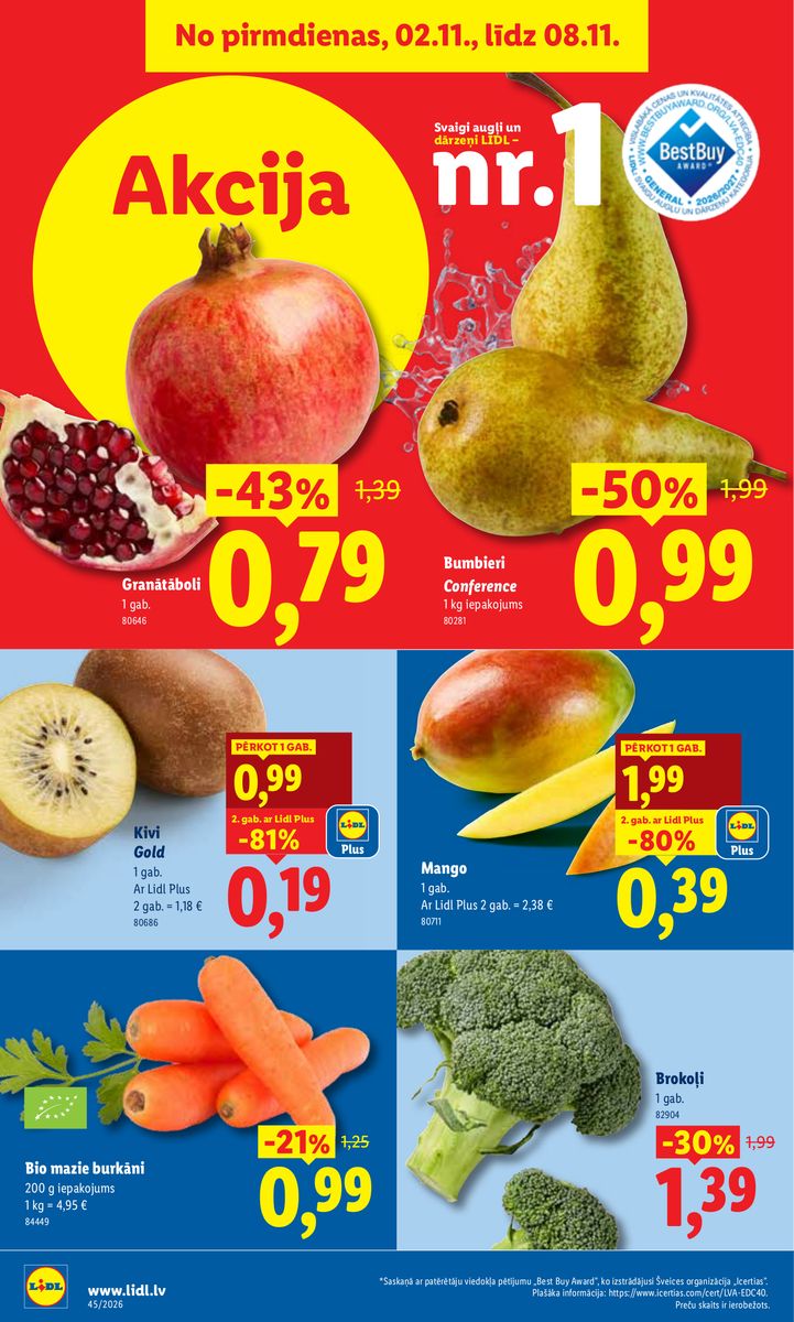 Aktuālais akciju buklets — Piedāvājumi no 02.11. — 4. lapa