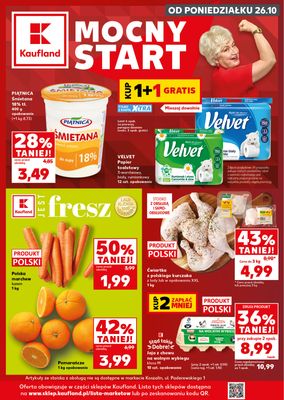 Okładka: Mocny Start Kaufland od pon. 26.10 do śr. 28.10