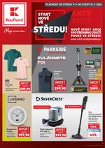 Budoucí akční leták pro spotřební zboží