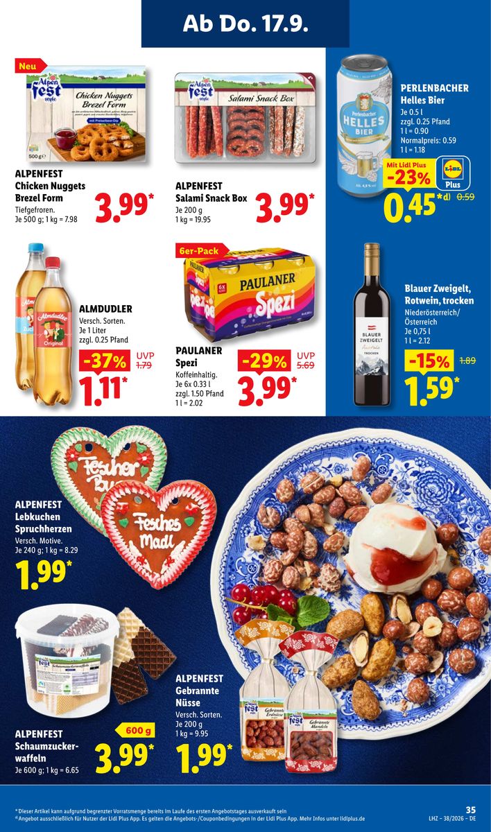 Lidl – Aktionsprospekt · 14.09.2026 – 19.09.2026, Seite 59