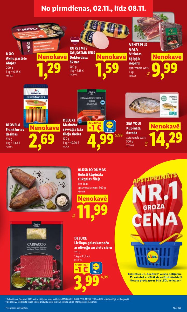 Aktuālais akciju buklets — Piedāvājumi no 02.11. — 9. lapa