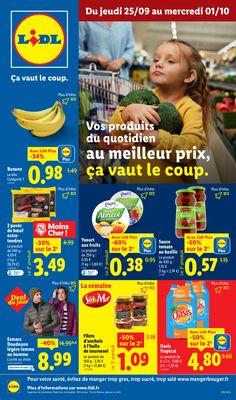 Couverture du prospectus Lidl Du 25/09 au 01/10